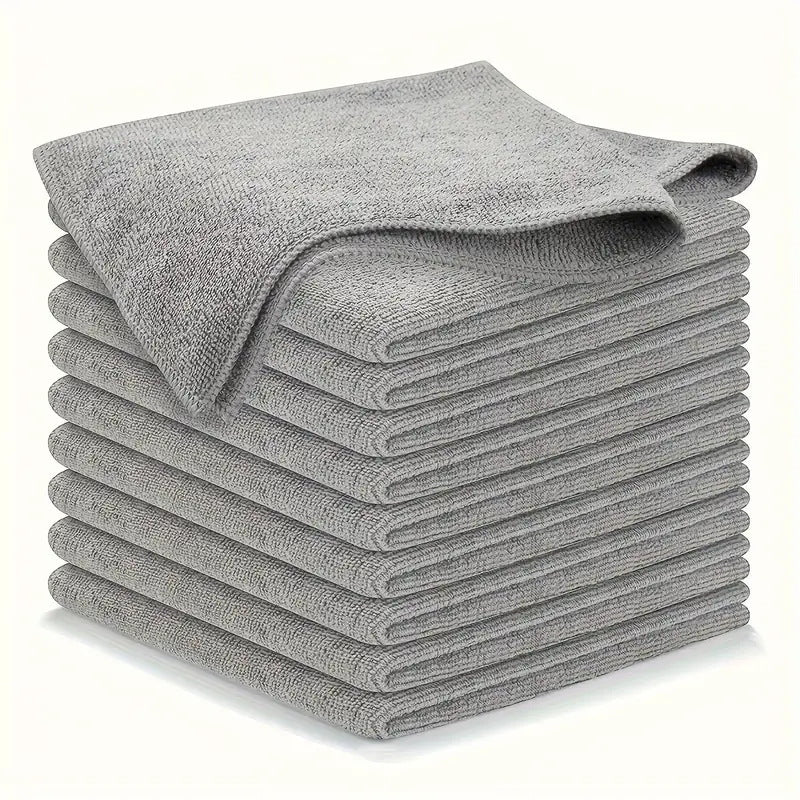 Microfiber towels and applicators
